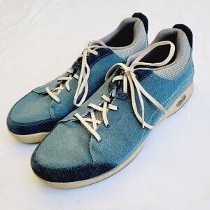 Chaco Women's Blue Reflecting Pond Rozz Lace-up Sneakers - size 9